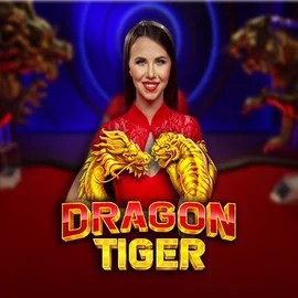Dragon Tiger (Live) slot logo by Pragmatic Play at Sloterra Casino