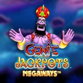 Genie Jackpots Megaways slot visual from Blueprint Gaming available on slottera.net