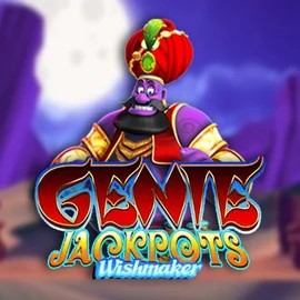 Genie Jackpots Wishmaker slot logo by Blueprint Gaming at Sloterra Casino
