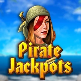 Pirate Jackpots online game logo by Belatra Games on slottera.net