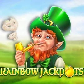 Rainbow Jackpots logo by Red Tiger Gaming Sloterra Casino