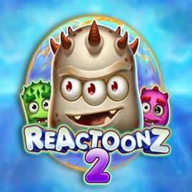 Reactoonz 2 logo by Play'n GO Sloterra Casino