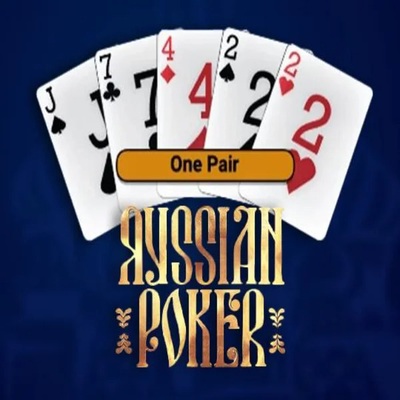 Russian Poker game by OneTouch Games – logo hosted on Sloterra Casino