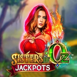 Sisters Of Oz Jackpots logo by Triple Edge Studios at Sloterra Casino