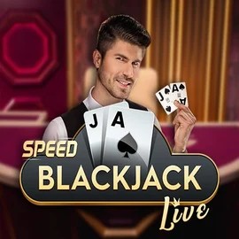 Speed Blackjack logo by Pragmatic Play at Sloterra Casino