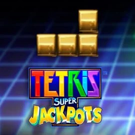 Tetris Super Jackpots by WMS, showcased at slottera.net – game logo