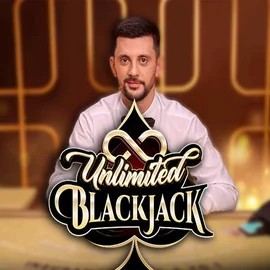 Unlimited Blackjack slot visual from Ezugi available on slottera.net